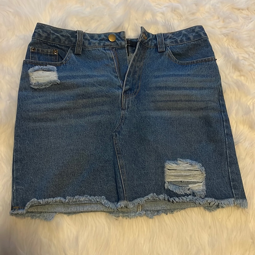XS forever 21 demon skirt